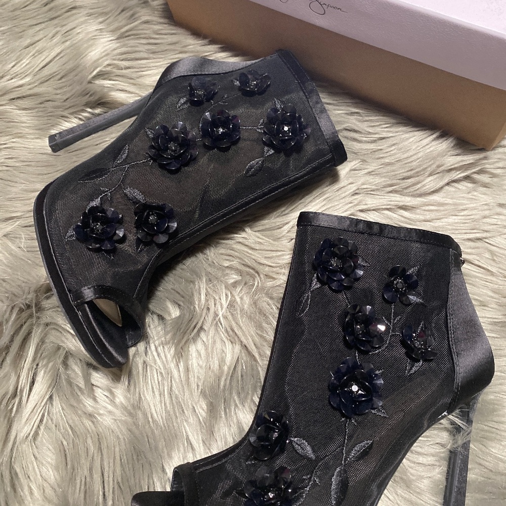 Black heels
